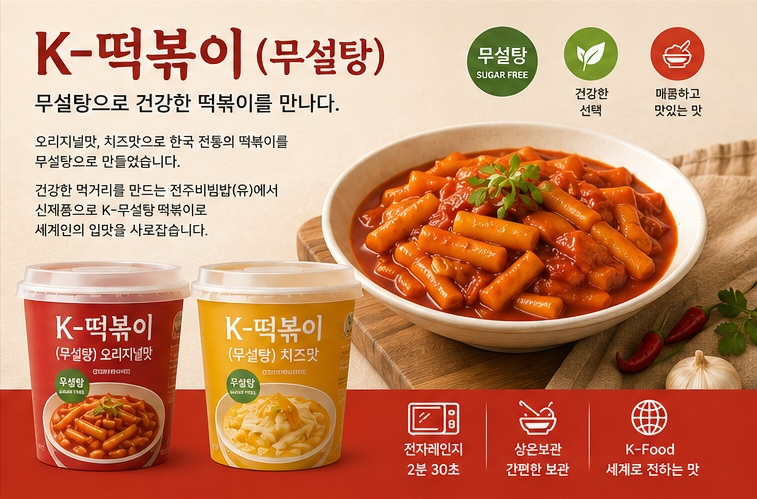 K-떡볶이 (무설탕) 제품 상세 이미지